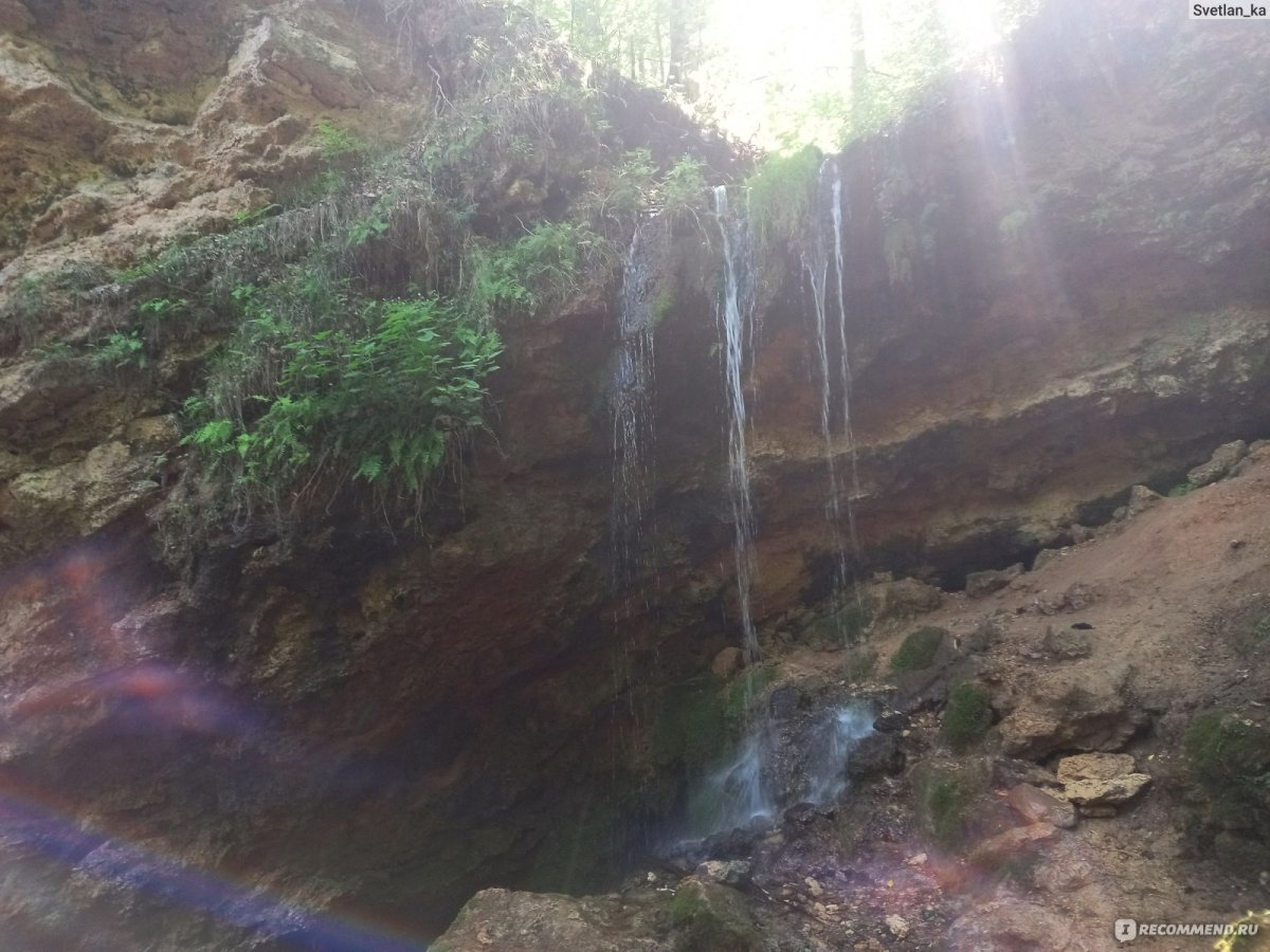 Серебряный Каскад водопад Чувашия