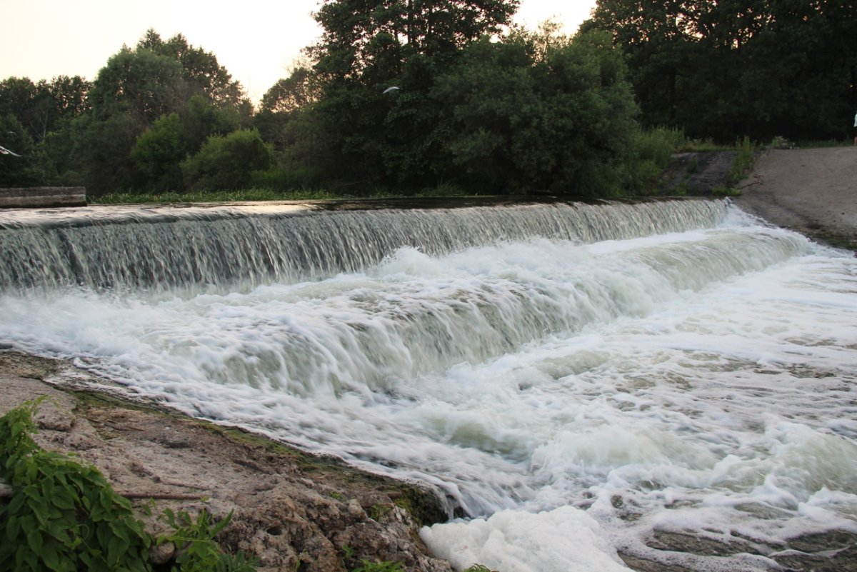 Кудьма Нижегородская область водопад