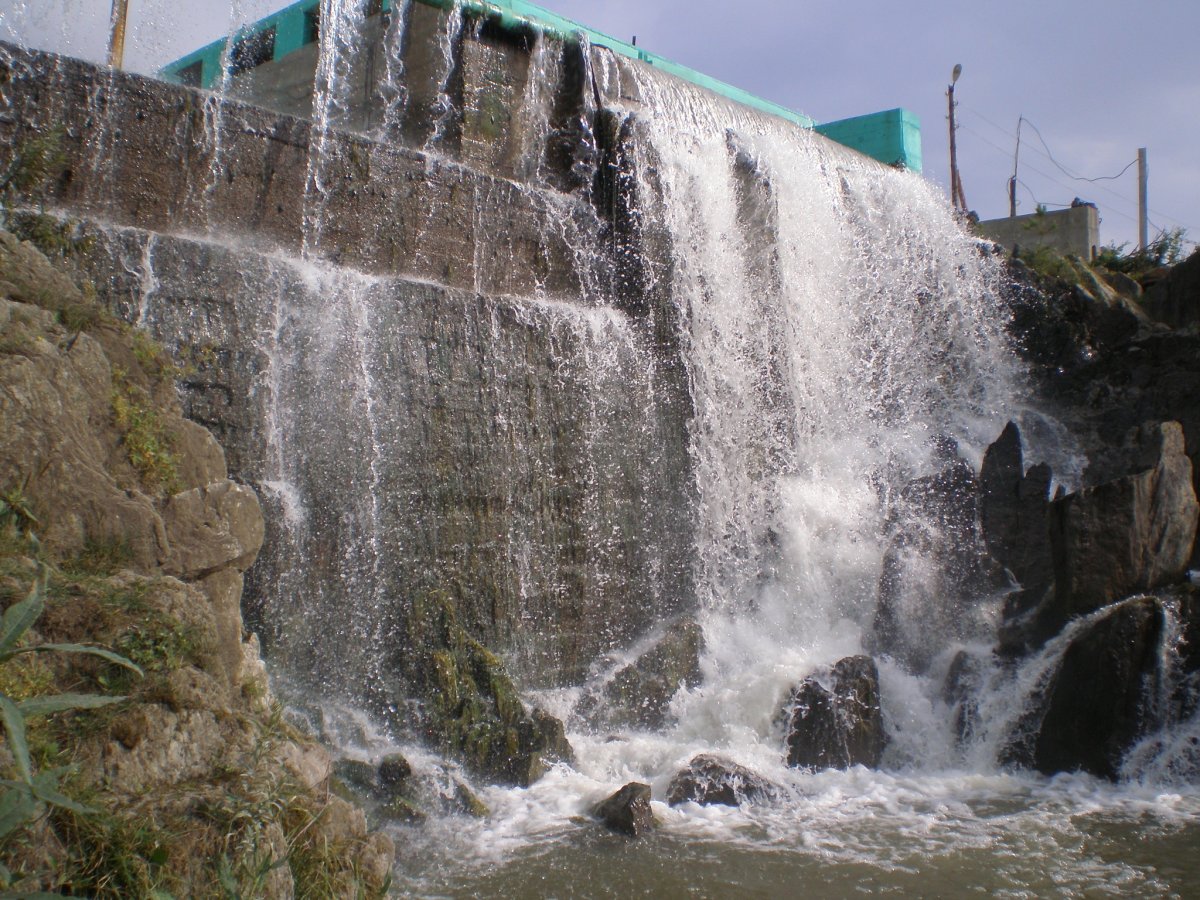 Тогучинский водопад