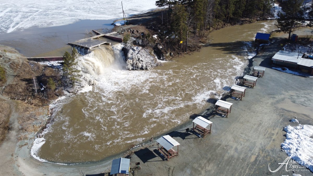 Карпысакский водопад на карте