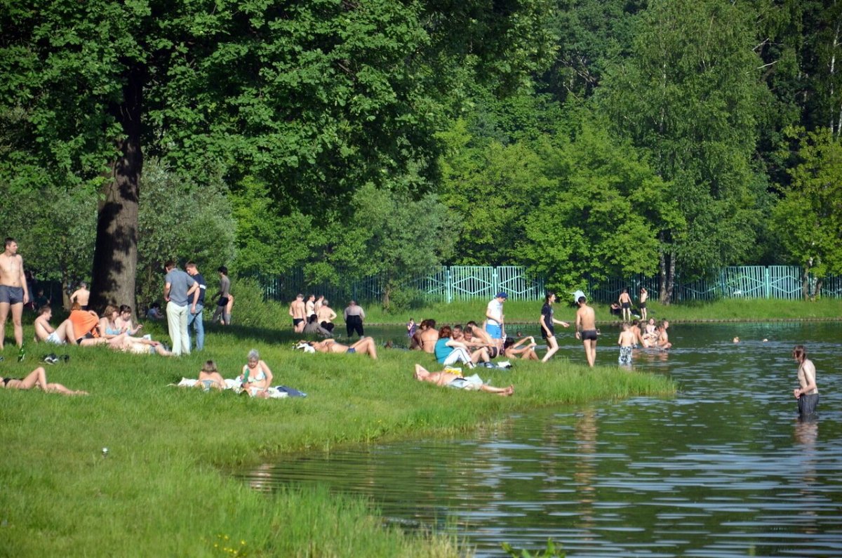Путяевский пляж в Сокольниках