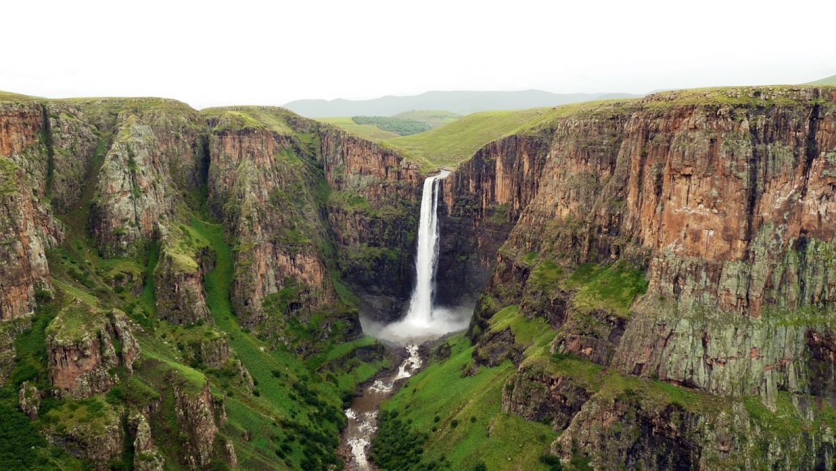 Водопад Малецуньяне, Лесото