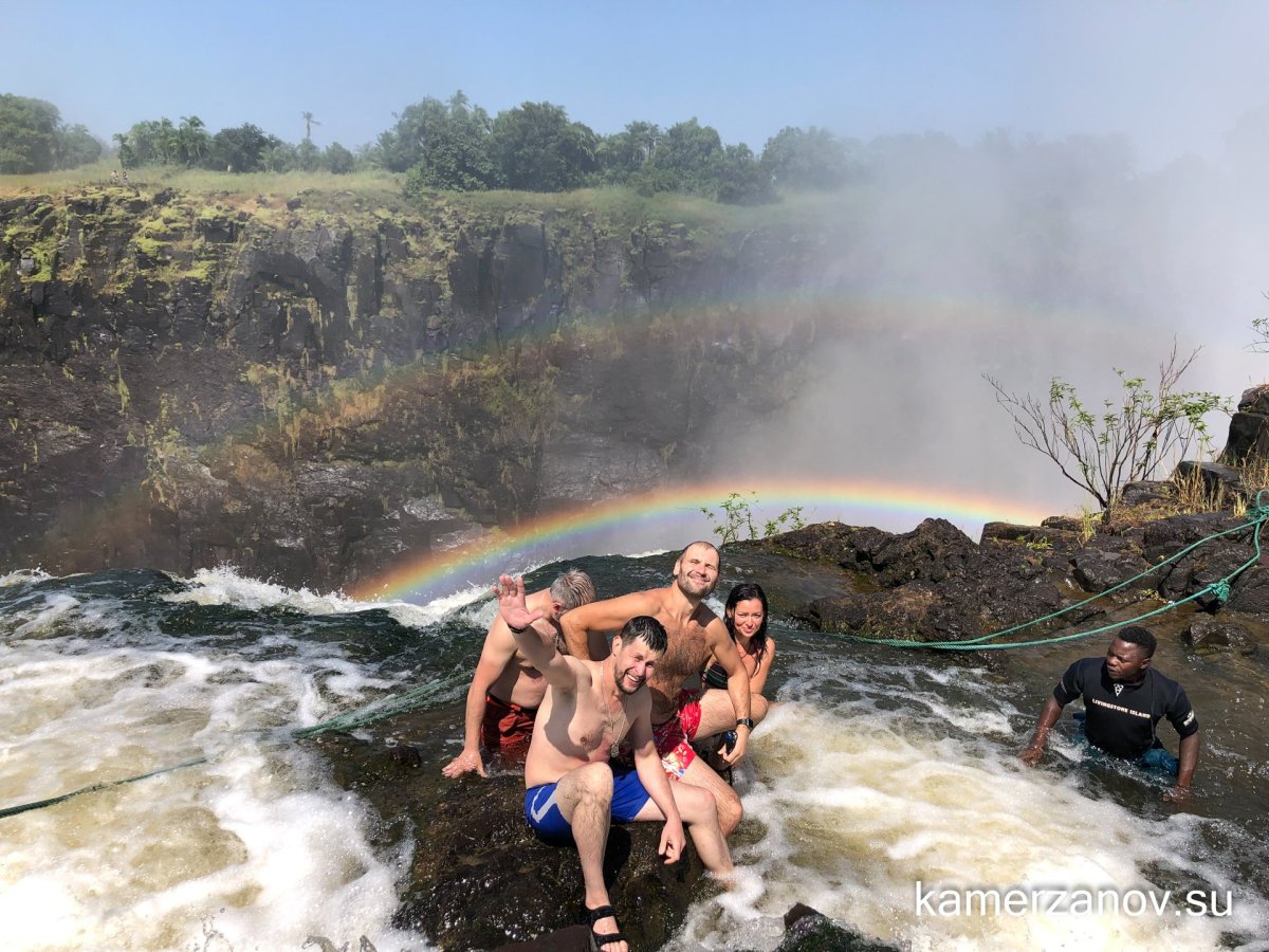 Водопад Африки Джимбо