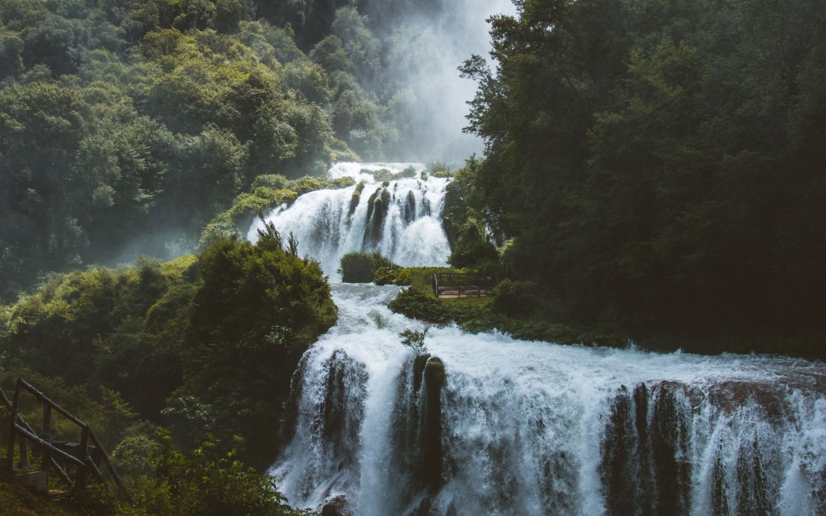 Самурай водопад