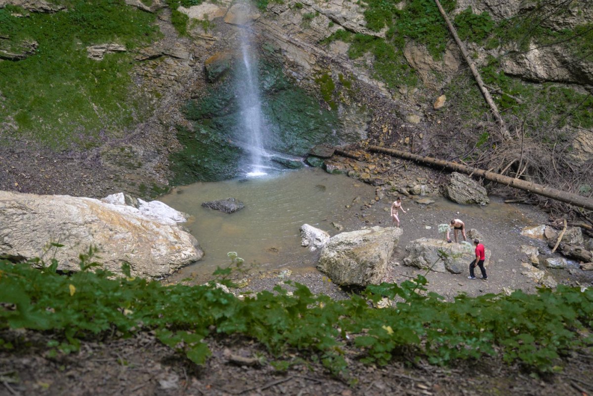 Капустинский водопад Никитино
