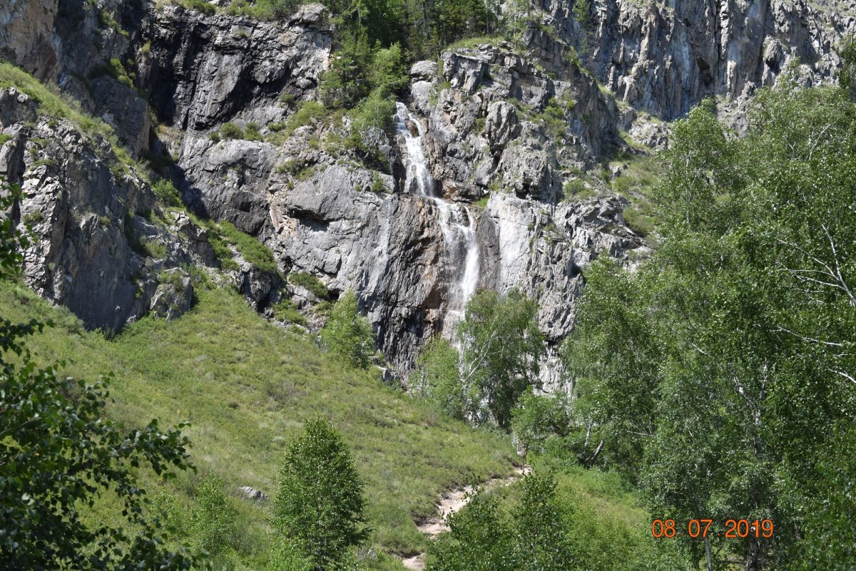 Алтай водопад Чуйский тракт