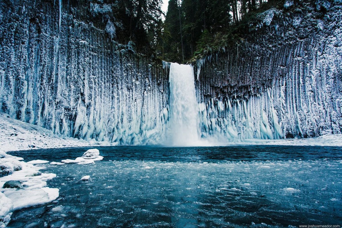 Водопад Абиква, Орегон