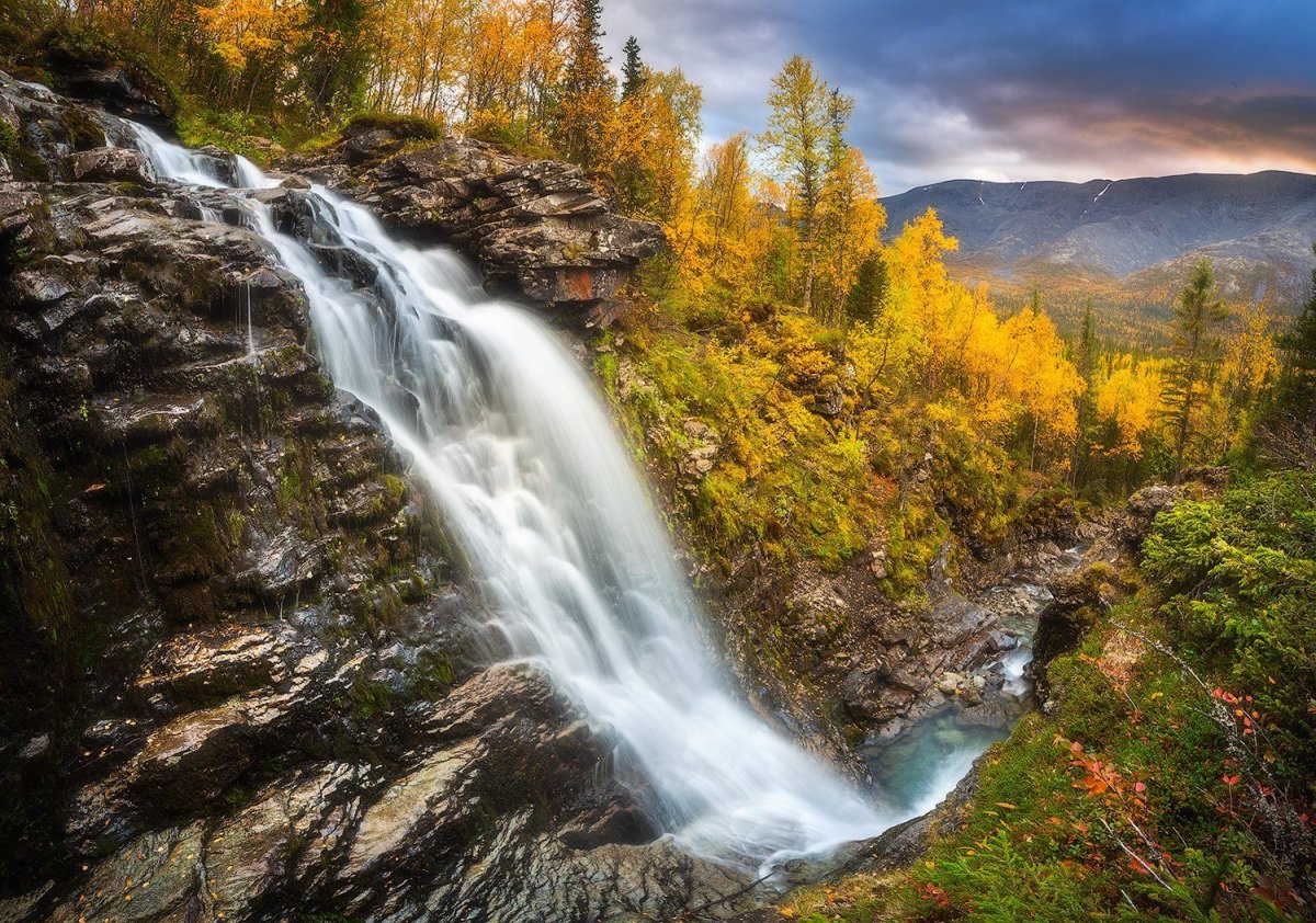 Кольские водопады