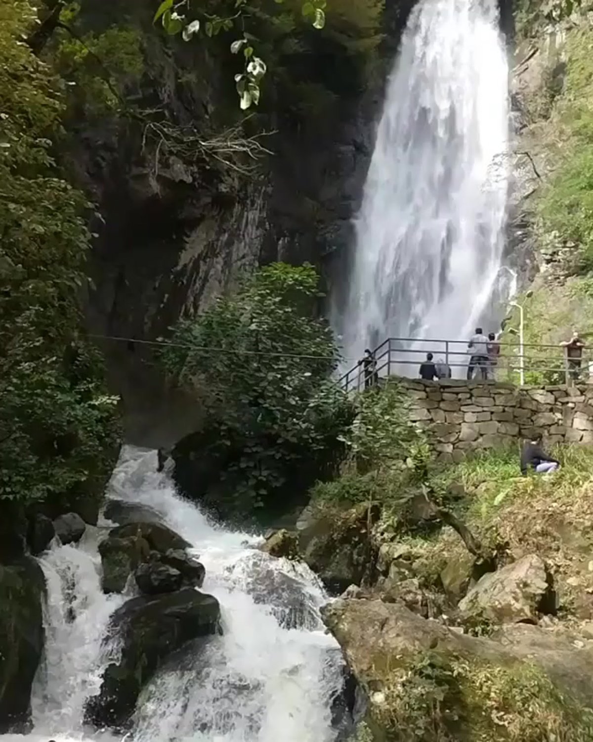 Водопад санцути Батуми