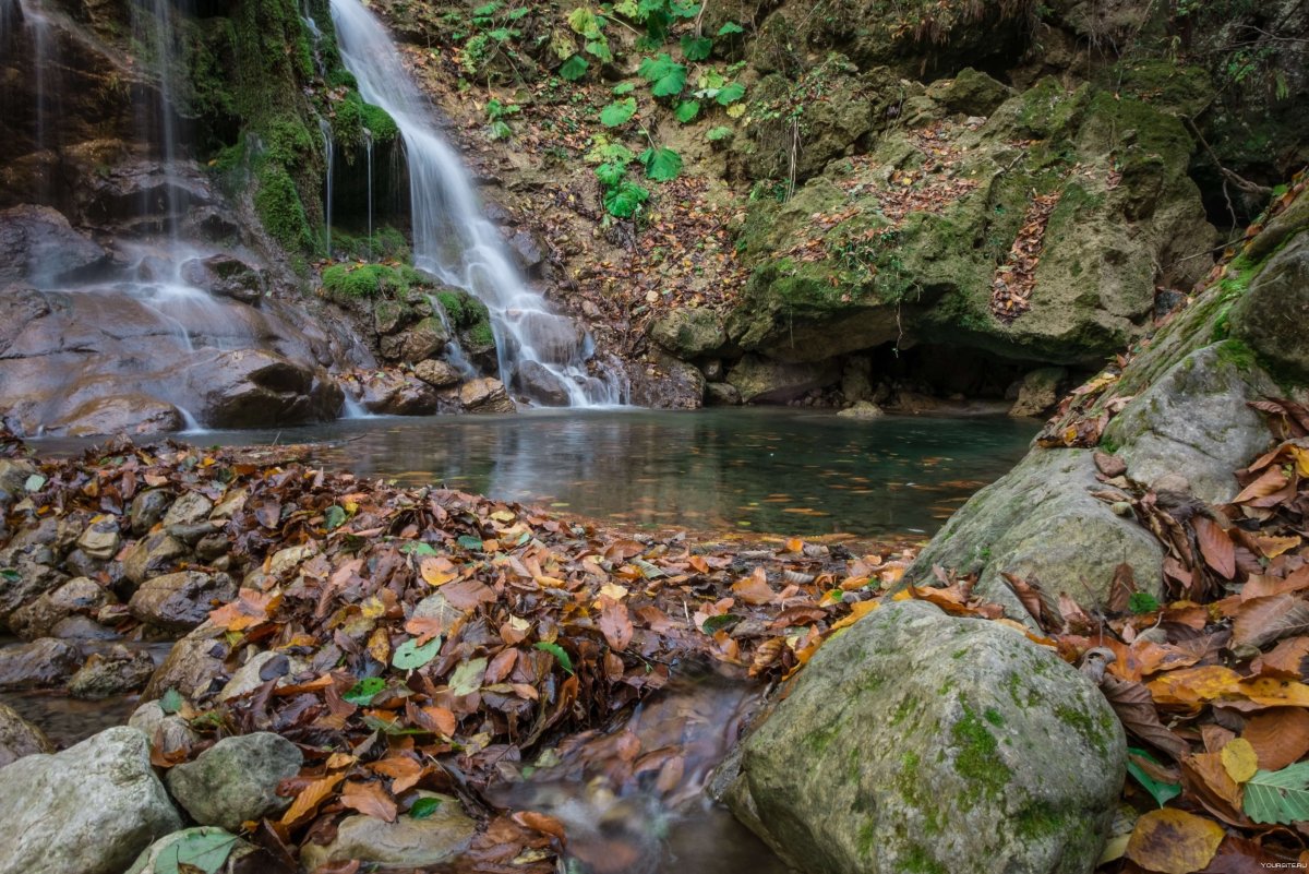Водопады Осетии суадагские