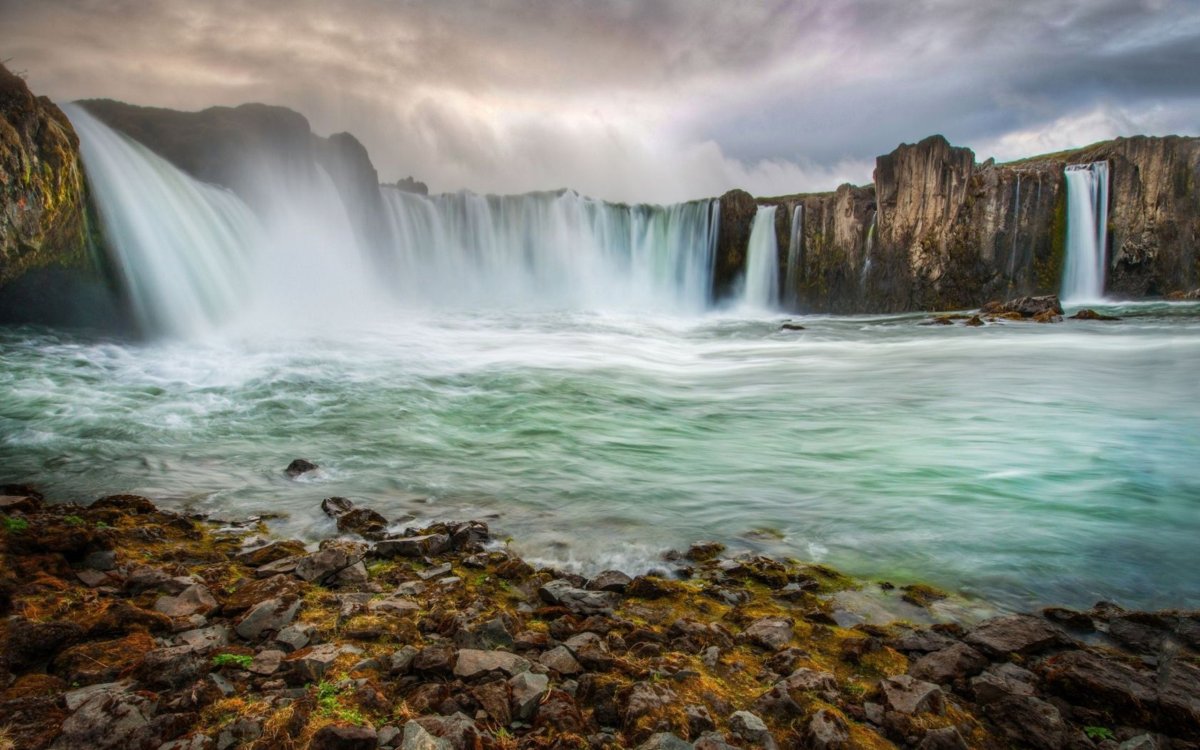 Водопад Годафосс, Исландия