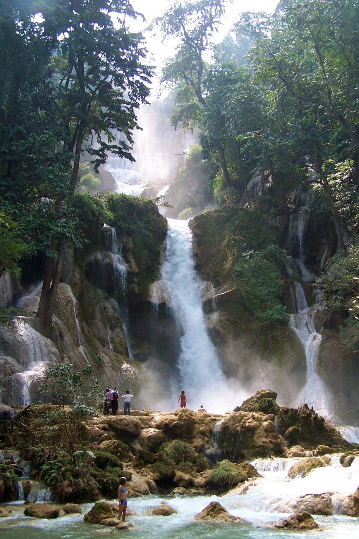 Водопад Луанг Прабанг