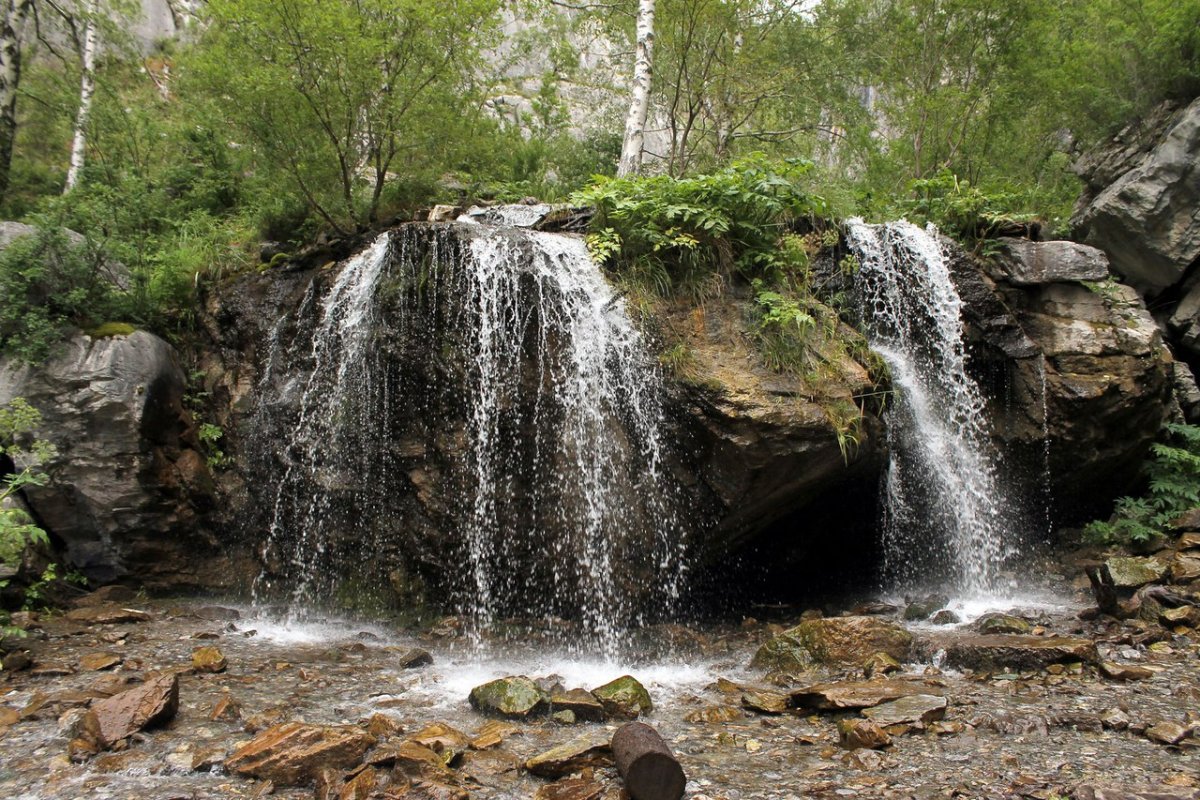 Чемал водопад Чечкыш