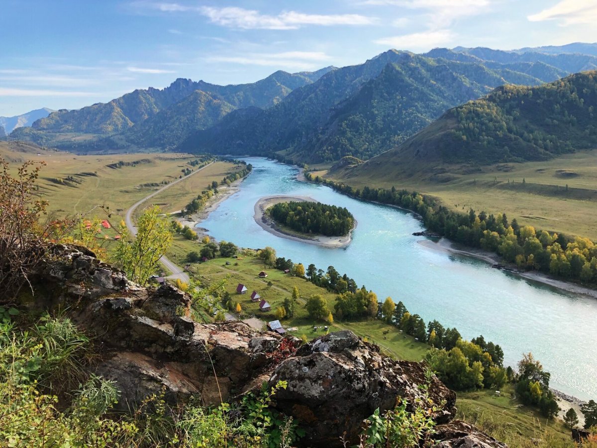 Ущелье Чечкыш горный Алтай