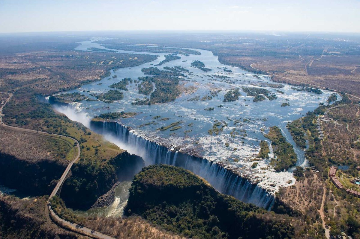 Замбези водопад Виктория