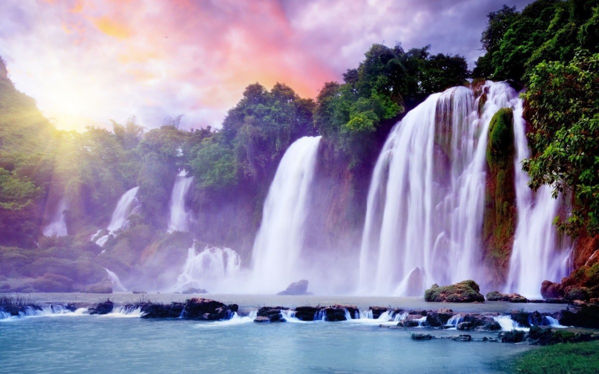 Air Terjun водопад