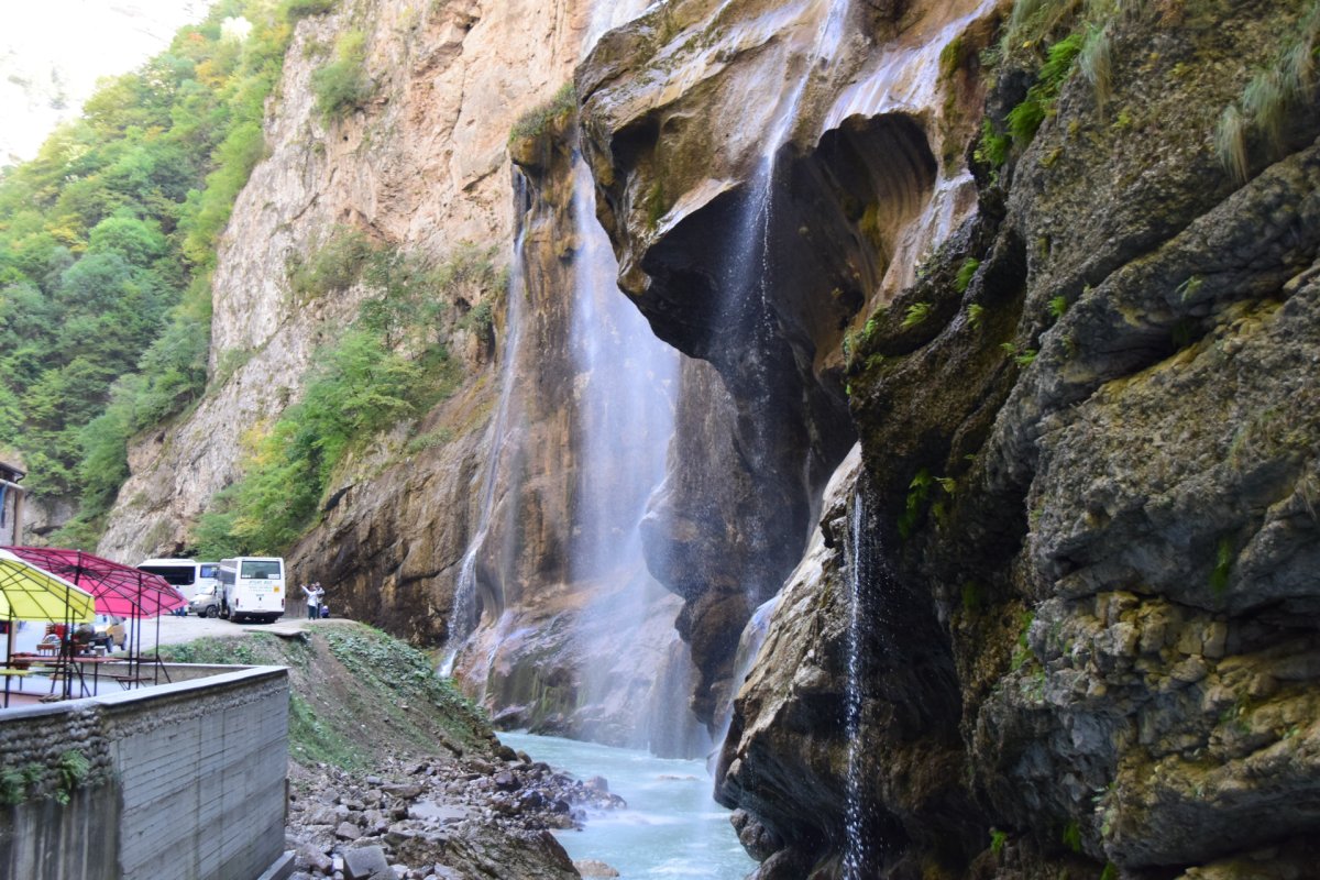 Чегемские водопады Кабардино-Балкария