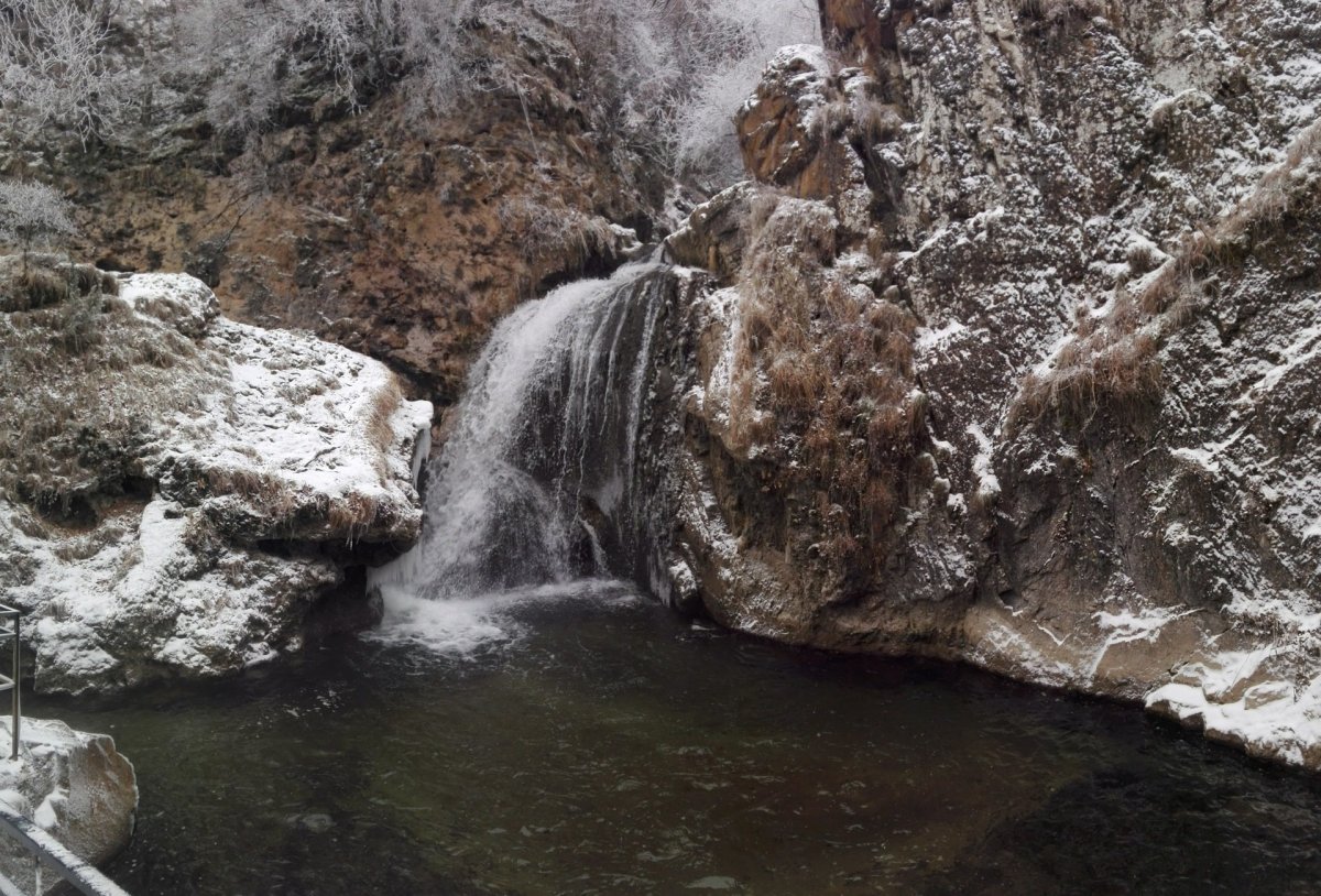 Кисловодск медовые водопады зимой