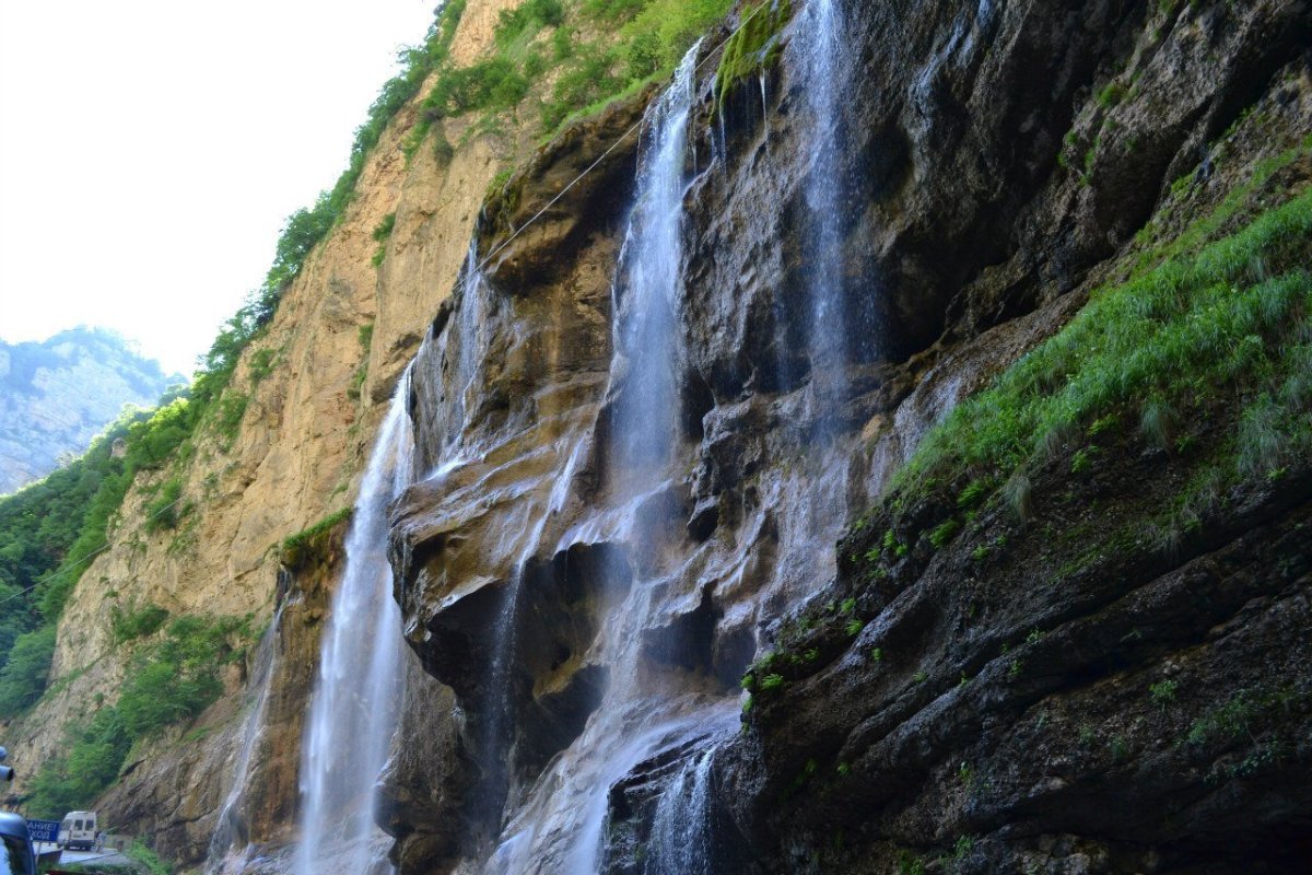 Чегемские водопады Кабардино-Балкария