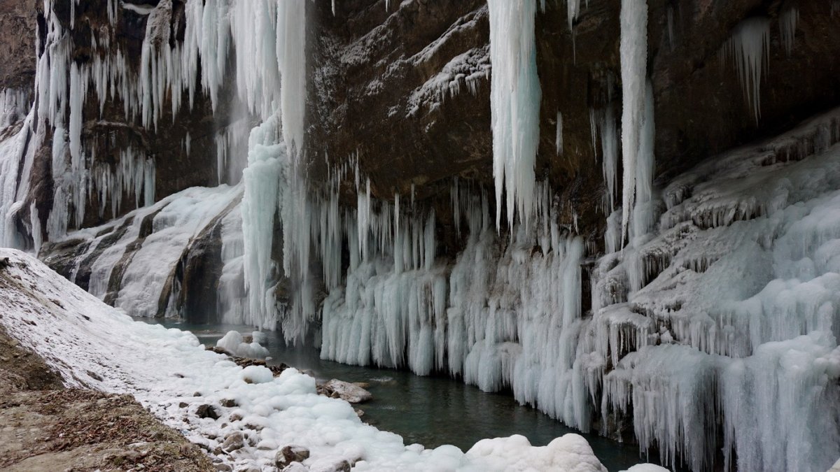 Чегемские водопады Родник-1