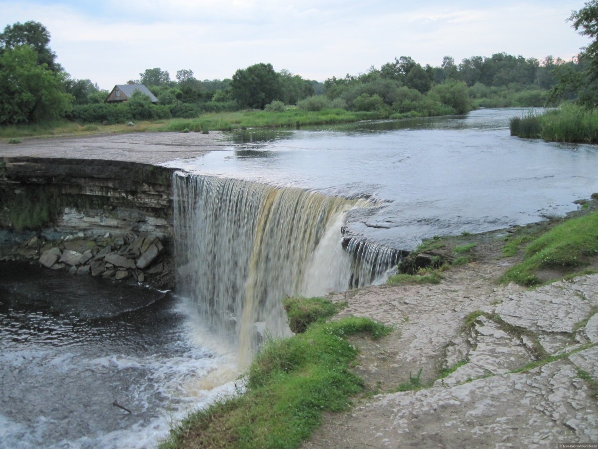 Водопад на реке Ягала, Эстония