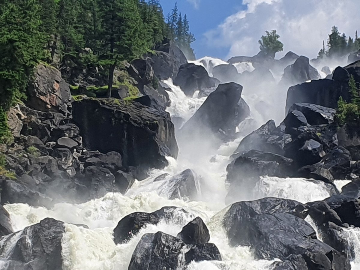 Водопад Учар Алтай