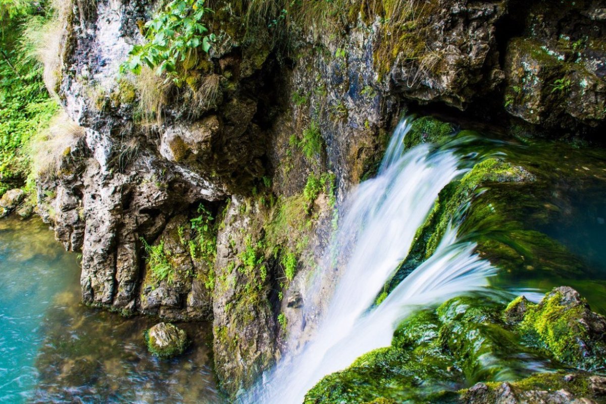 Атыш водопад Башкирия