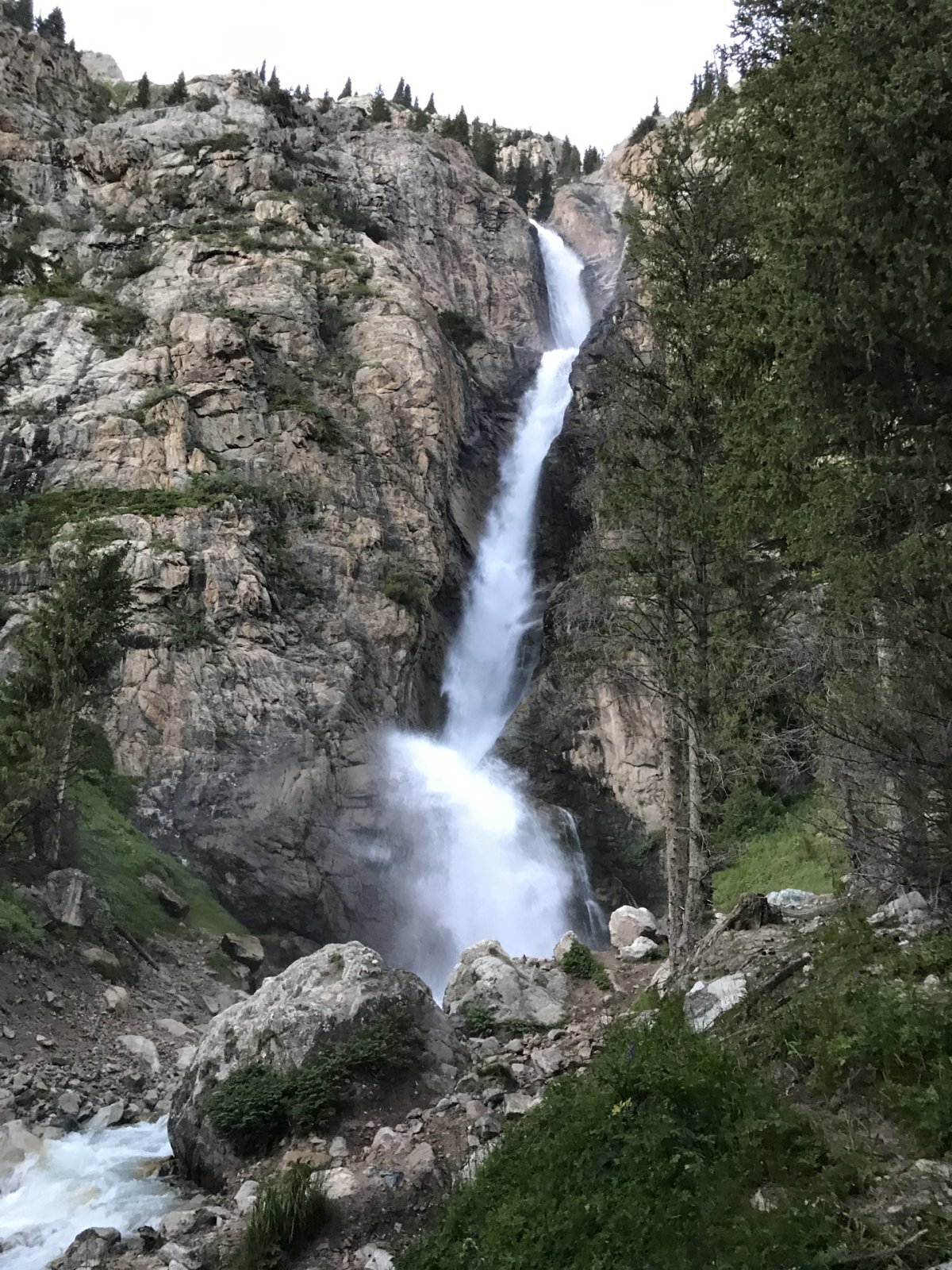 Бурхан Булак водопад Казахстан