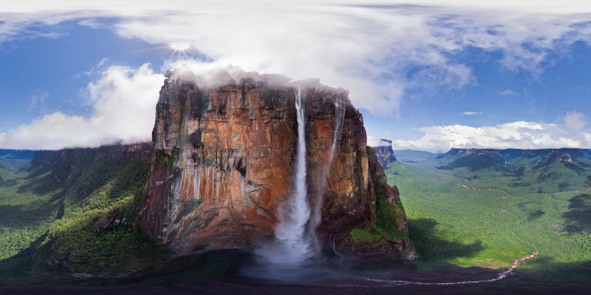 Плато водопад Анхель