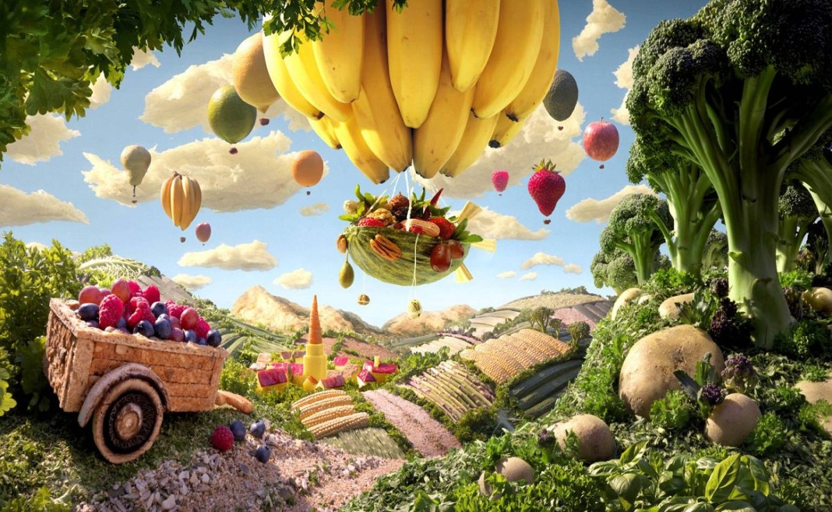 Картины из продуктов