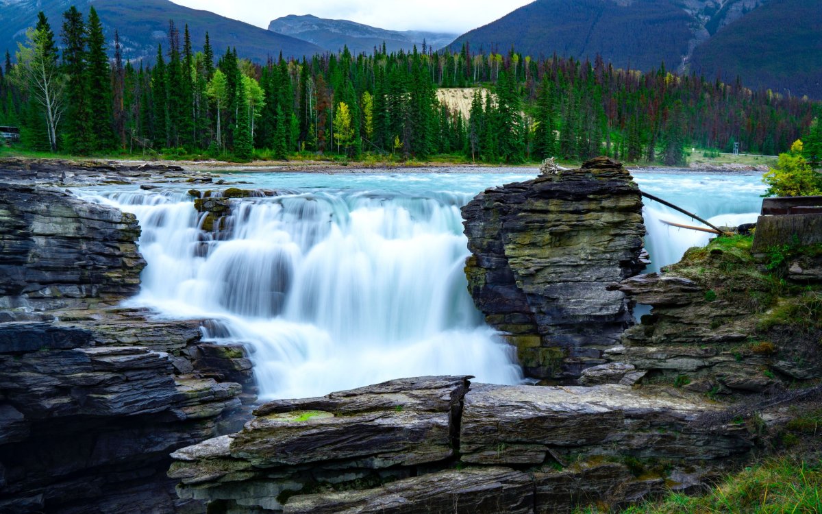 Водопады арьергарда, Канада