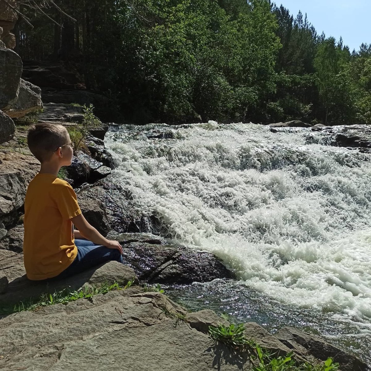 Южаковский водопад Свердловская
