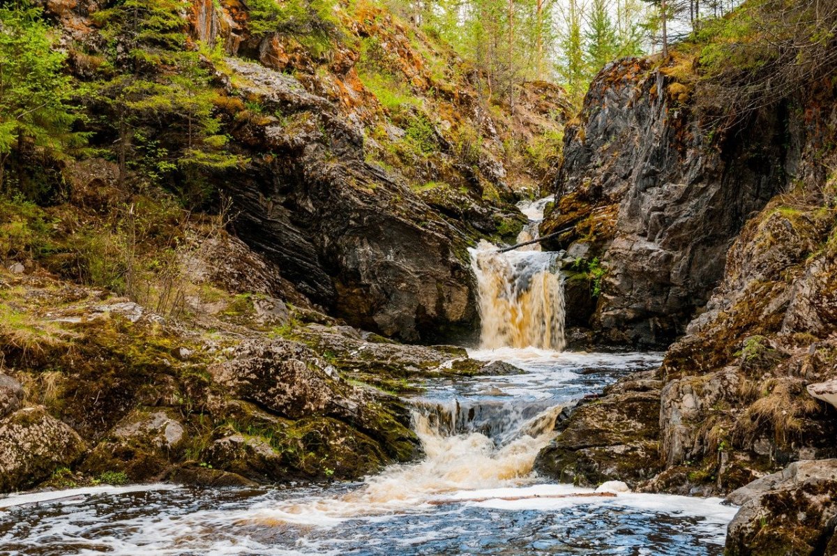 Водопад в Кордюково