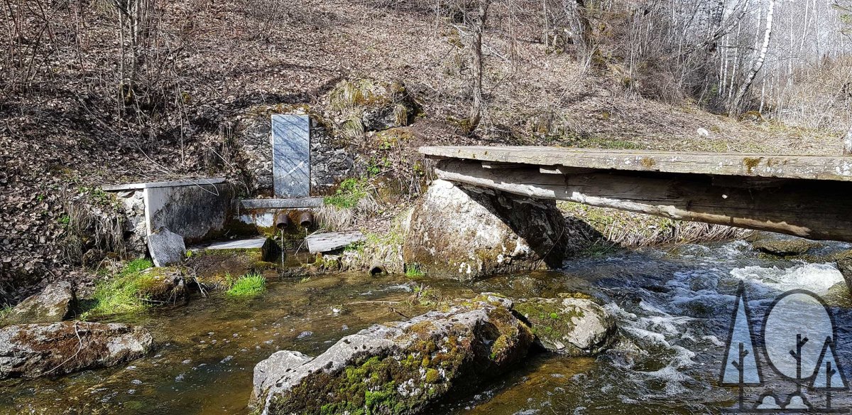 Шатский водопад Свердловской области