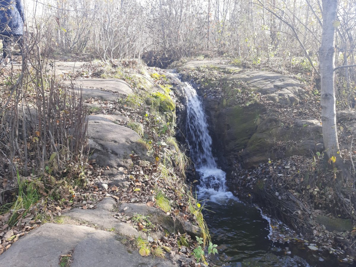 Гилевский водопад Свердловской области