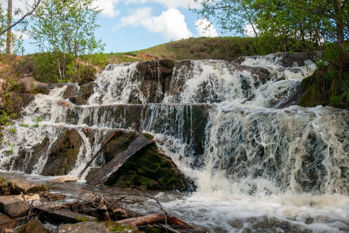 Кунгурка Свердловская область водопад