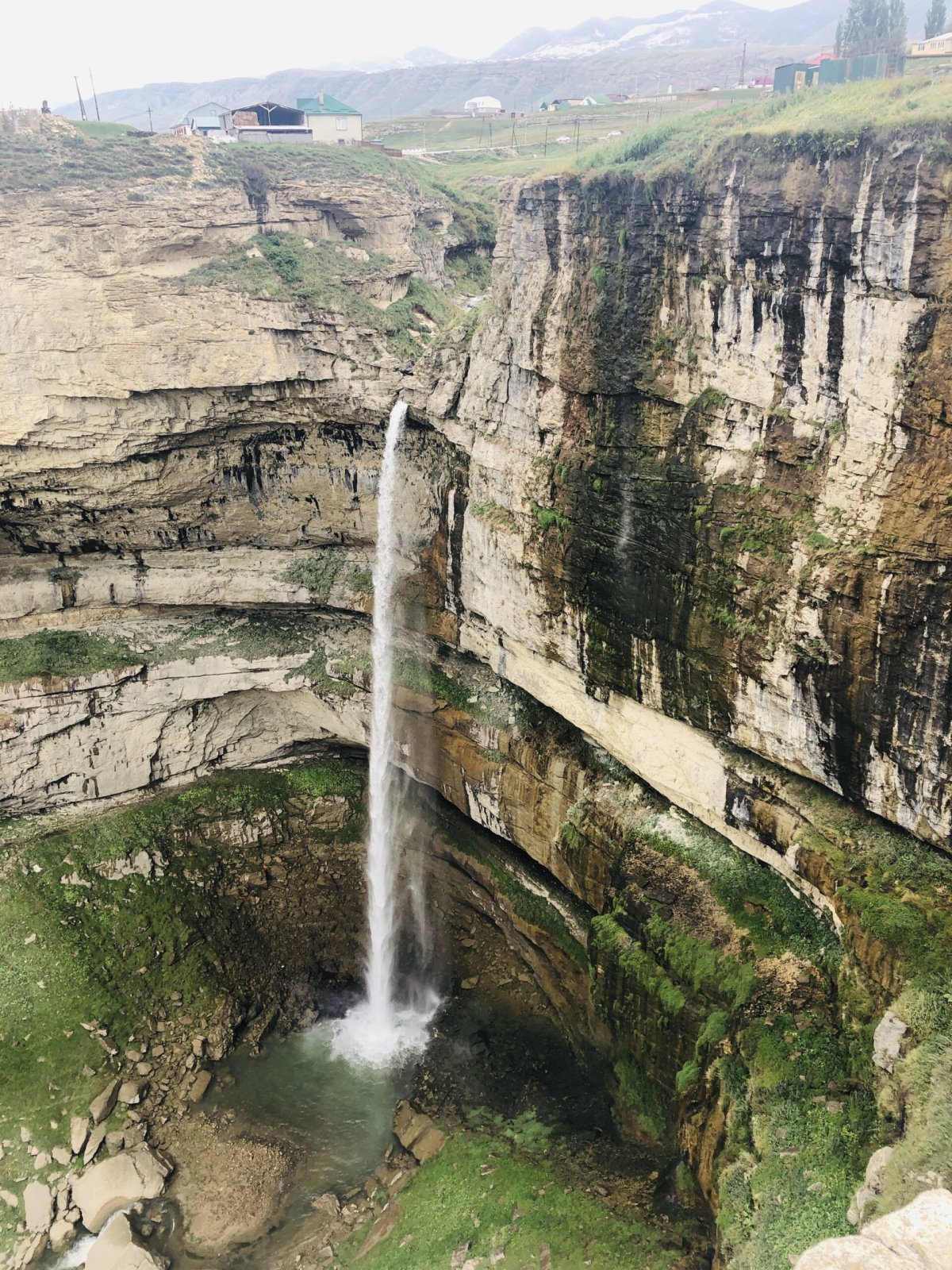 Хунзах Дагестан водопад