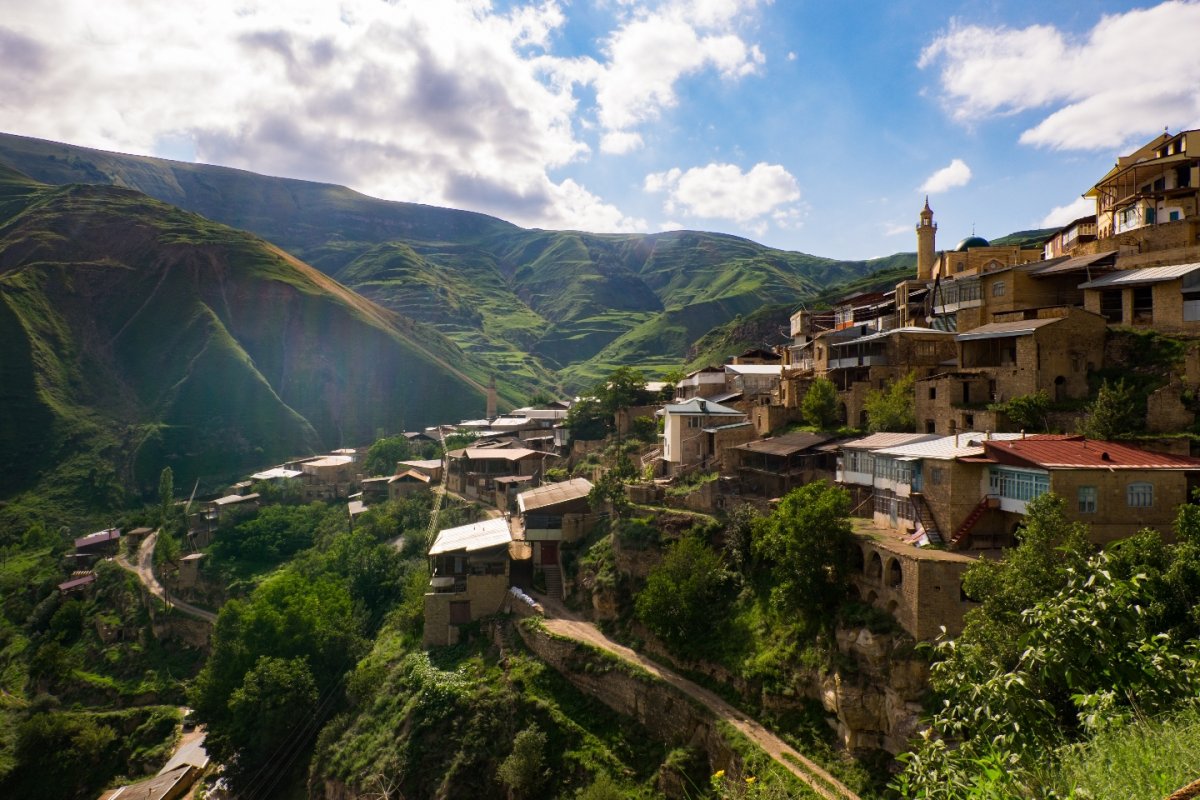 Село Согратль Дагестан