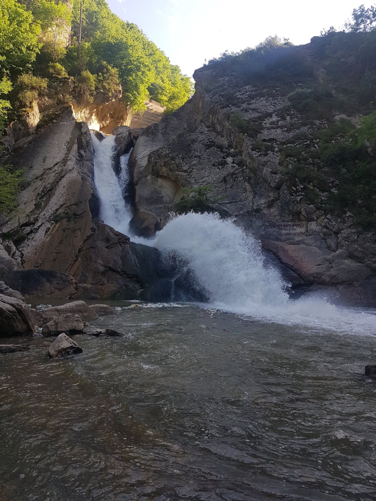 Ханагский водопад Дербент