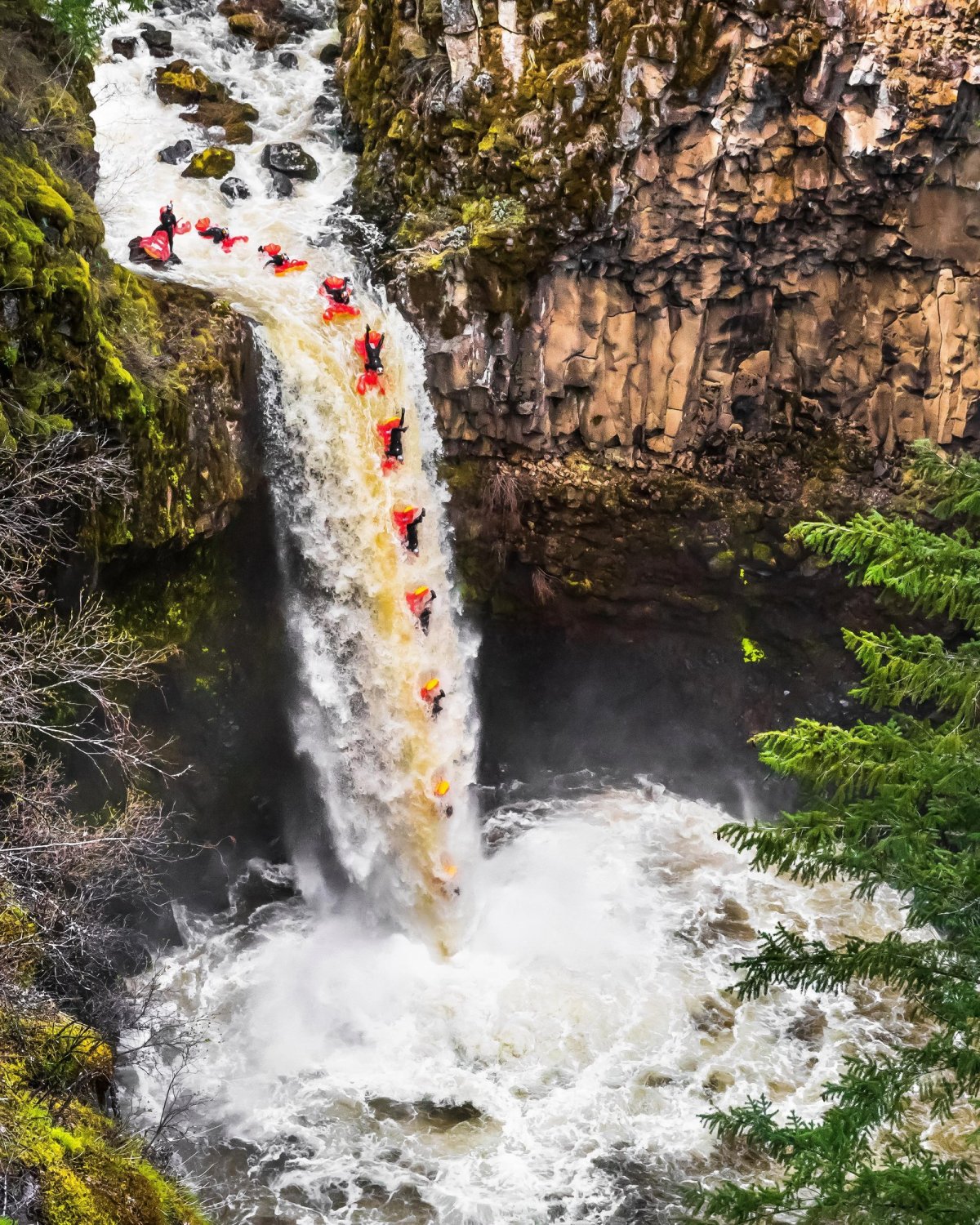 Смоланд Швеция водопад