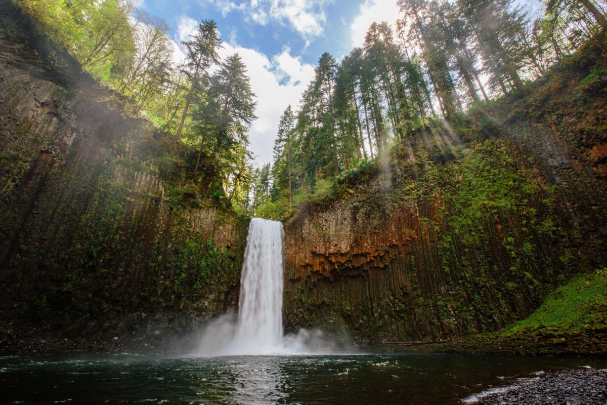 Ускутские водопады