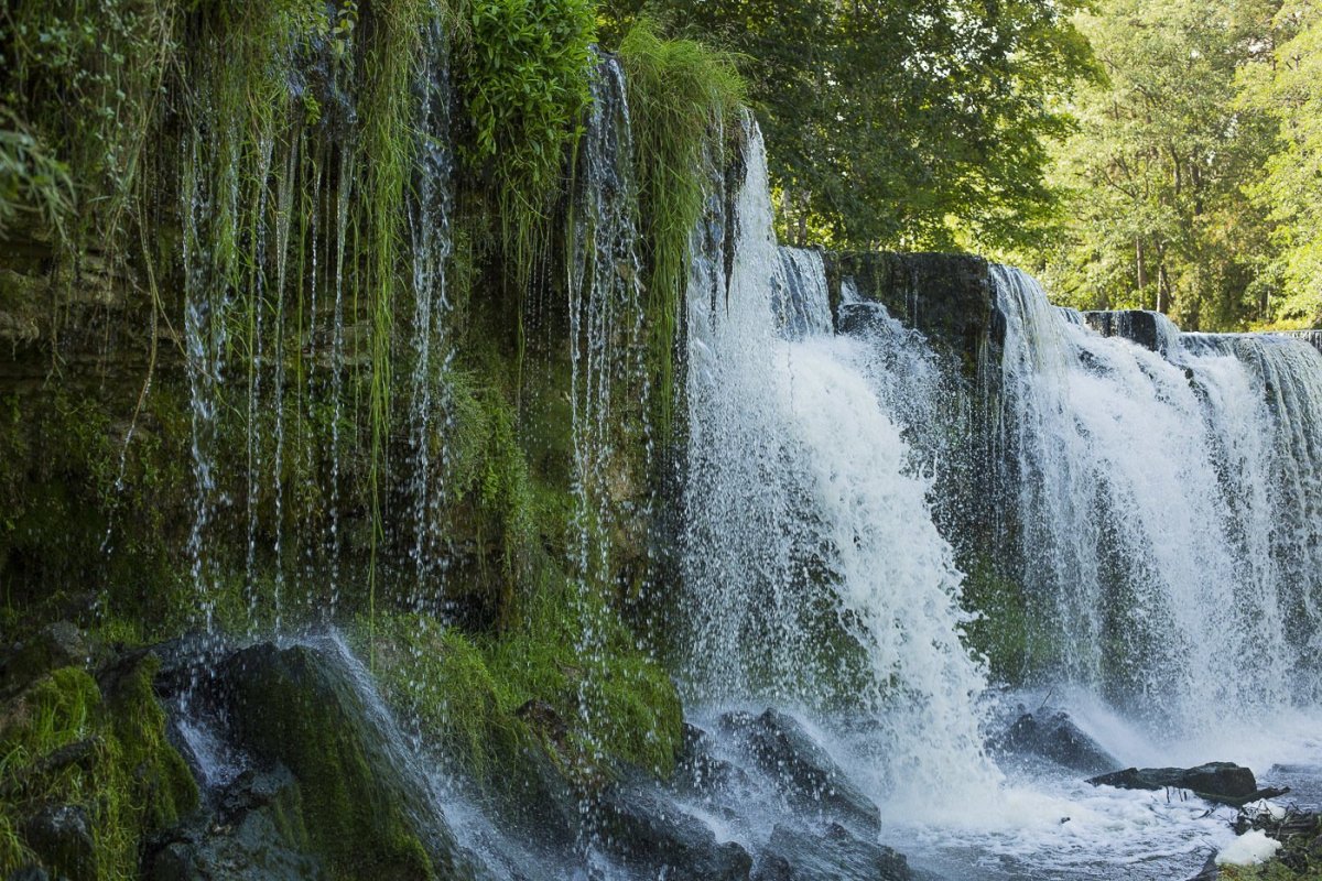 Водопад в Корнилово