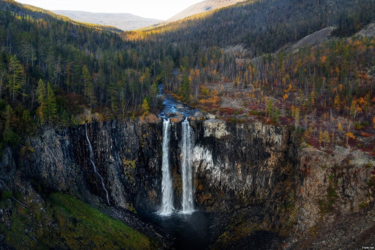 Водопады два брата