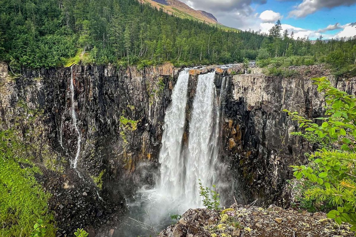 Плато Путорана сплав по Курейке