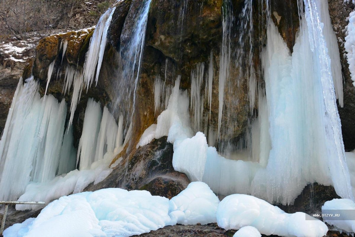 Чучхурский водопад Домбай