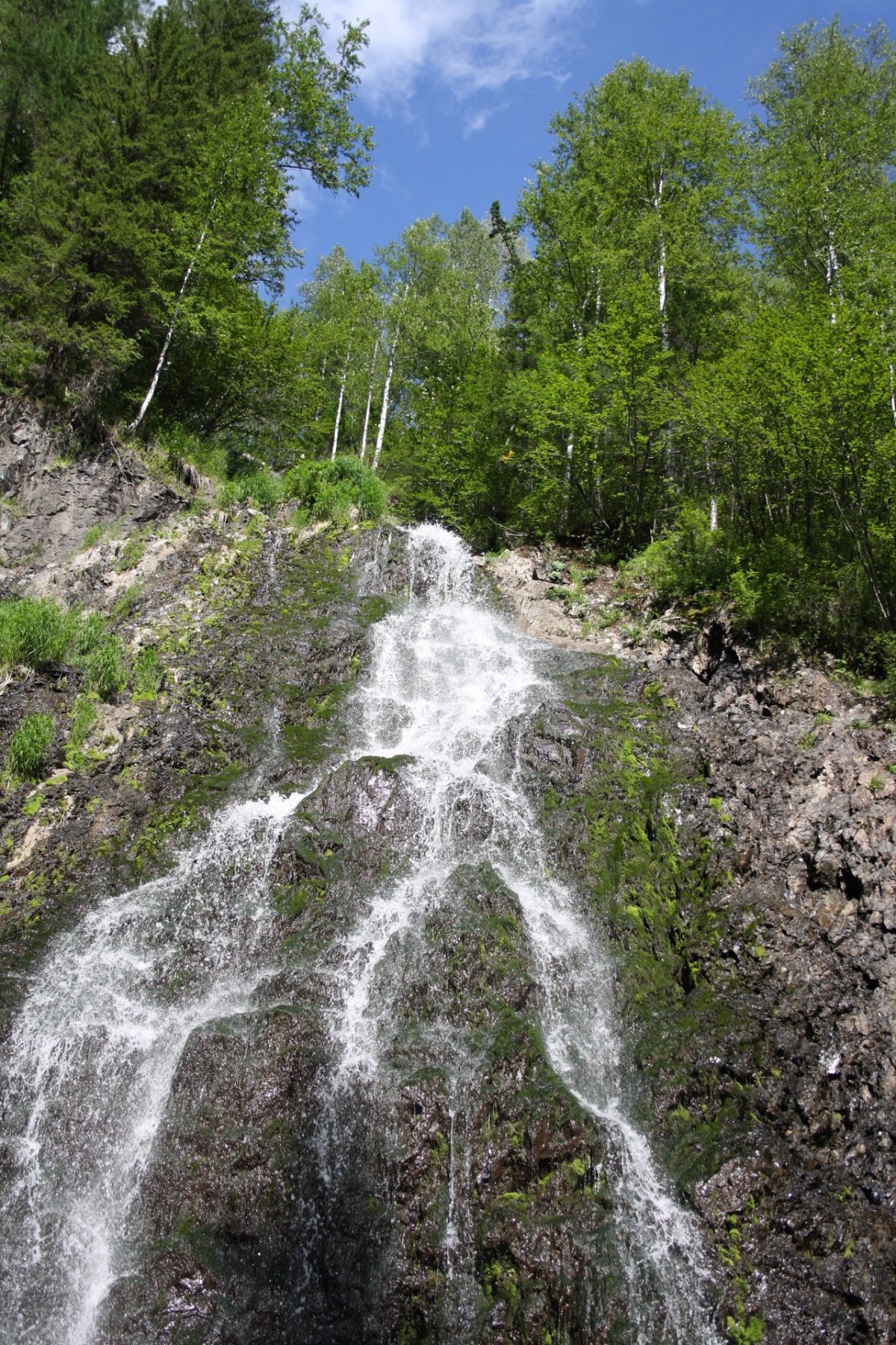 Шиндинский водопад Курагинский район