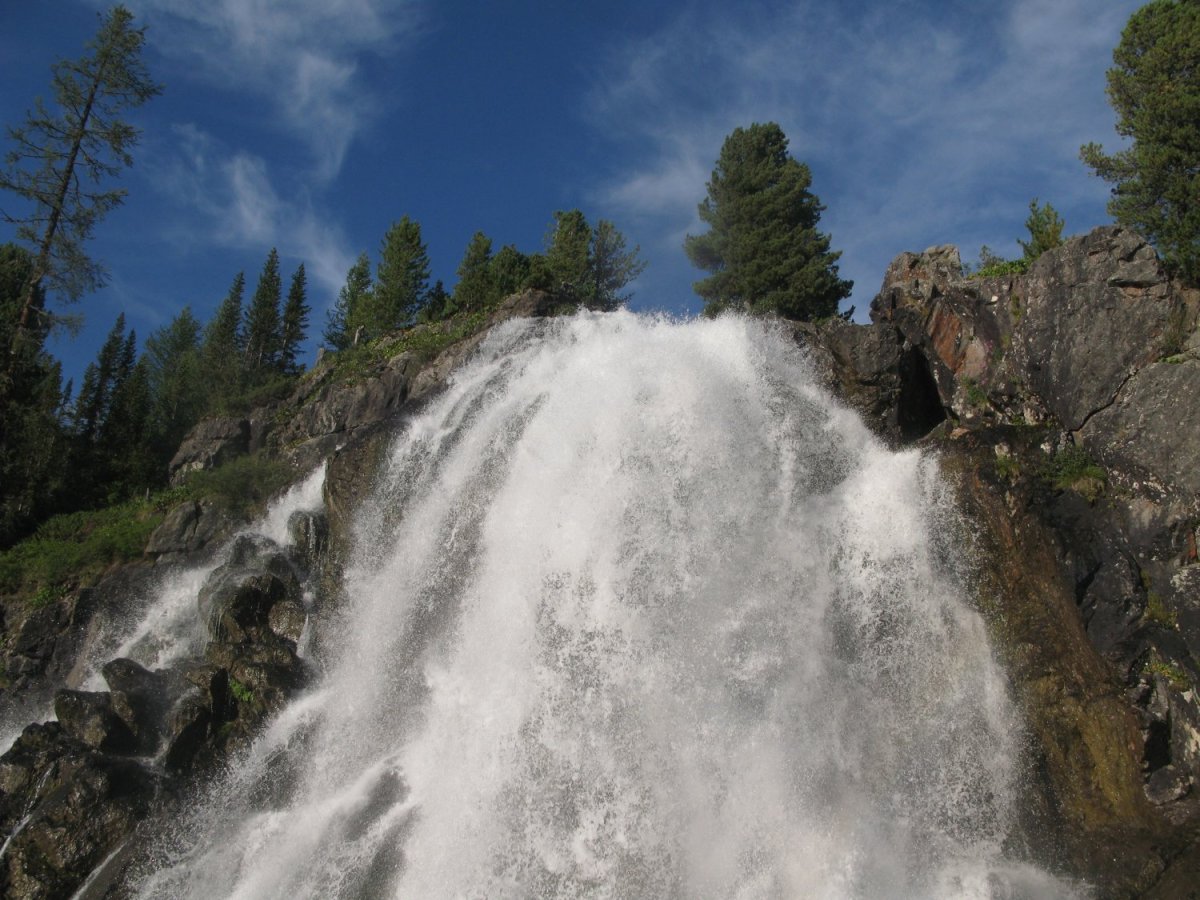 Камышлинский.водопад Алтай