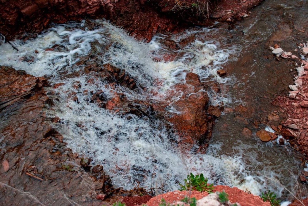 Токмаклинский водопад Самарская область