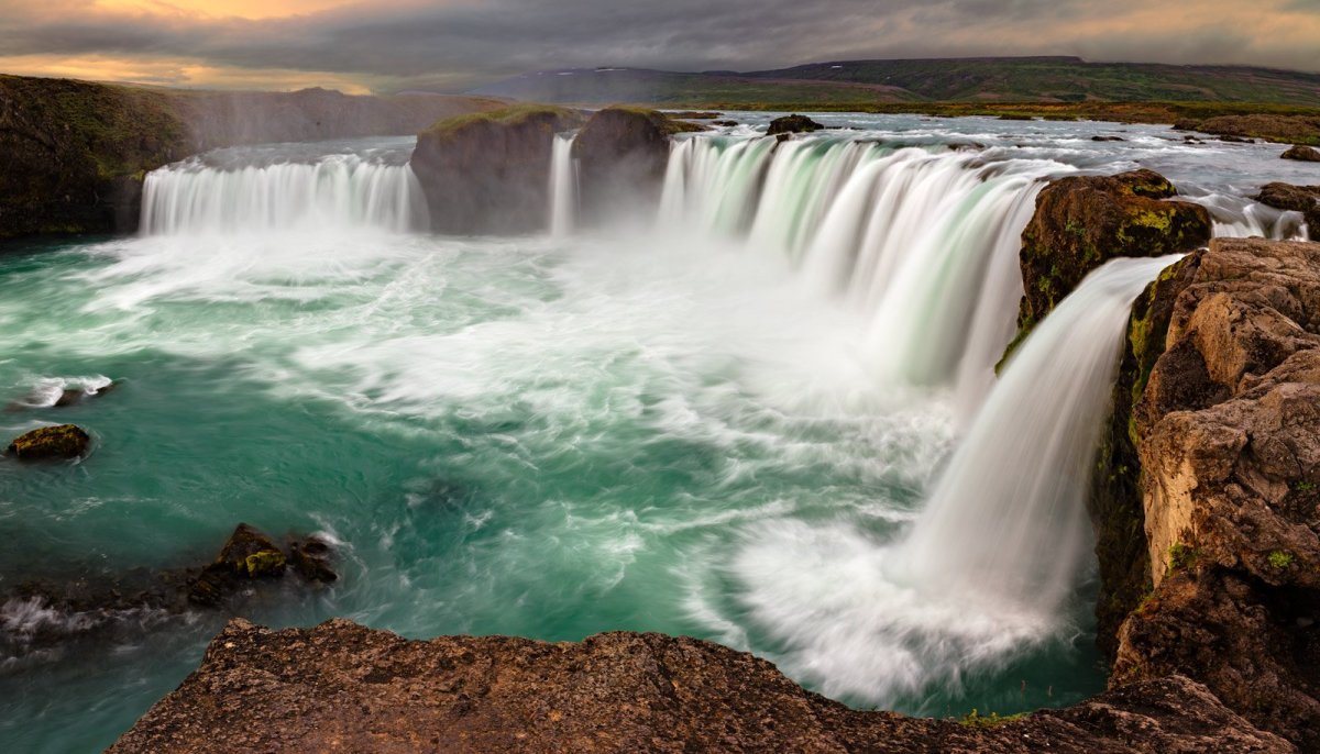 Водопад Годафосс, Исландия