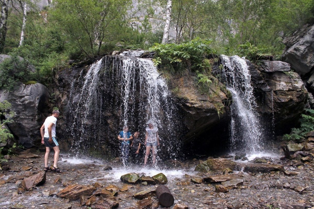 Чемал водопад Чечкыш